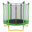 Trampoline intérieur / extérieur pour tout-petit avec enceinte et pieds stables en forme de U-126757082