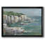 White Sea Cliff I, reproduction d'art sur toile-95886176-95886177