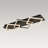 3-light Rectangle Dimmable Led Flush Mount