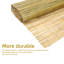 Rouleau de criblage en lattes de bambou naturel - clôture d'intimité écologique pour balcon, jardin, vent et visioconférence (6 pi x 13 pi)-127420528