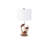 Claverton 27'' Turtle Coastal Seaside Table Lamp 3-Way Switch - Linen Shade