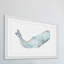 «Sperm Whale» par Thimble Sparrow, reproduction encadrée-19555548