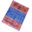 Hand-Knotted High-Quality Red and Blue Area Rug