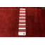 Tapis rouge foncé Konya 4 pi 3 po x 10 pi 6 po Anatolian