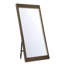 Mogano, miroir, 30 po x 60 po, noyer foncé