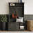 Hall Tree with Storage Cabinet-1916222678