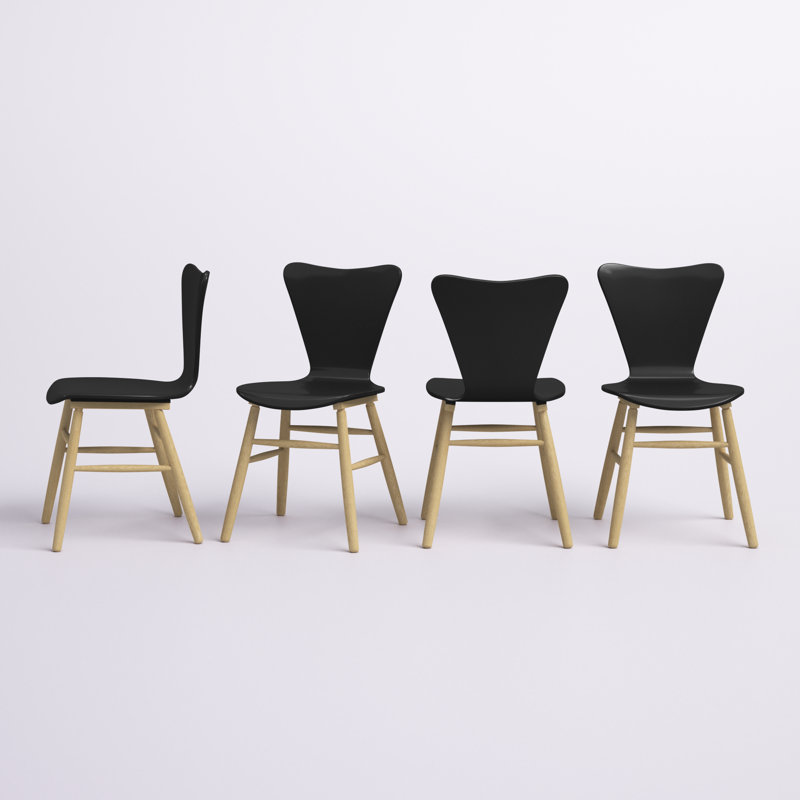 Cascade Dining Chair, Black