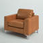 Fauteuil club en cuir 41 po-20213632