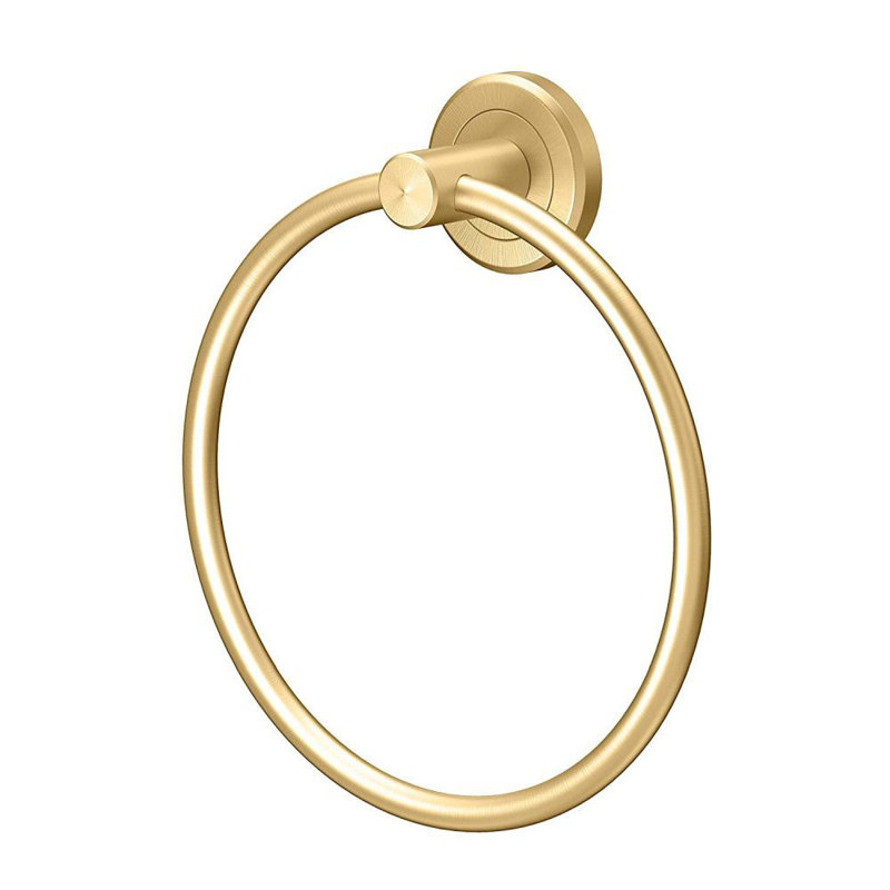Latitude2 4 - Piece Bathroom Hardware Set, Brushed Brass