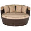 Lillian 148cm Wide Wicker Patio Daybed with Cushions-33371100