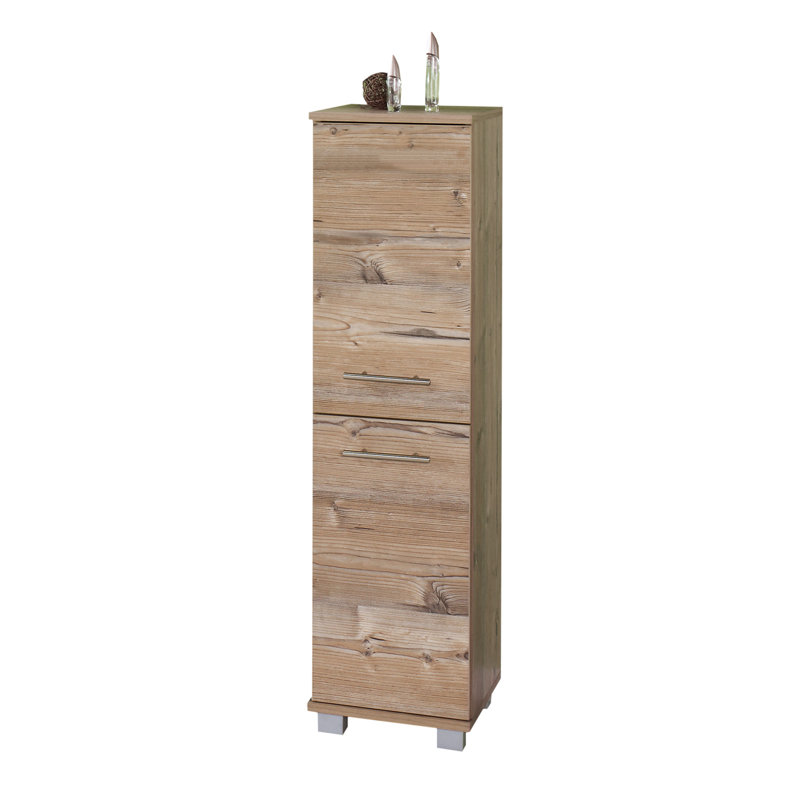 Isola Freestanding Linen Cabinet, Beige