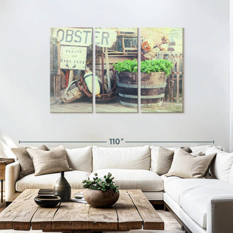 Sebbie Lobstering, 48" H x 74" W