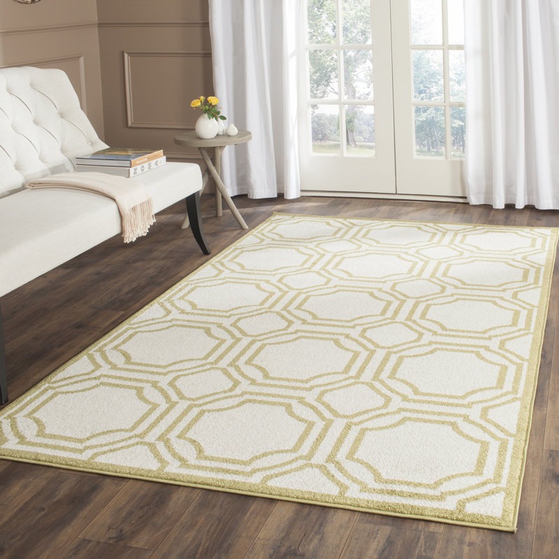 Brittnany Performance Geometric Rug, Rectangle 4' x 6'