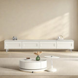 TV Stand & 360° Rotating Coffee Table Set