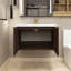 Meuble-lavabo simple 29,5 po avec plateau en résine Margree-2130860152