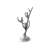 Antler 17.50'' H Metal Tabletop Candelabra
