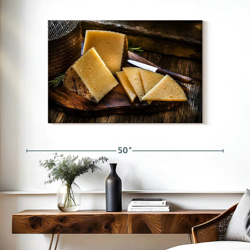 Yarlin Manchego Cheese, 26" H x 39" W