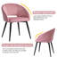 Anteo 47cm H Velvet Upholstered Armchair-1189272580