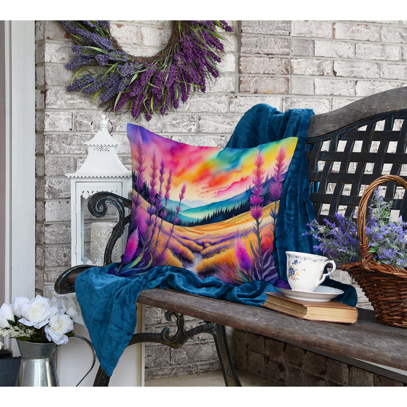 Coussin décoratif intérieur / extérieur Polyester, 18 po x 18 po