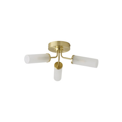Adbeel Glass Flush Mount