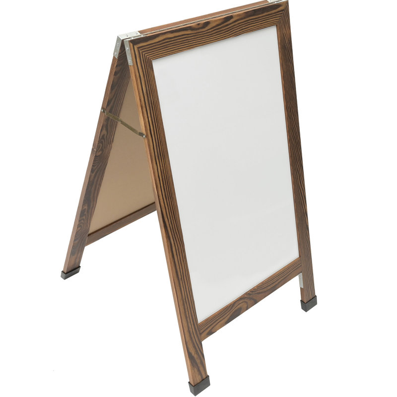Tableau blanc indestructible de 40 po x 22 po Excello Global Products, Brun