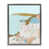 Cadre flottant gris lustré sélectionné