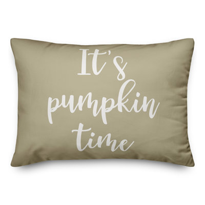 Coussin It's It's Pumpkin Time