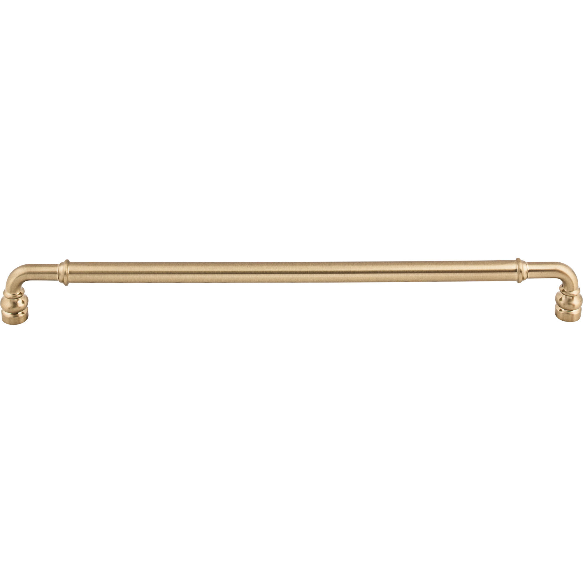 Brixton Bar Pull, 12" Center to Center, Honey Bronze