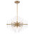 6 - Light Dimmable Sputnik Sphere Chandelier