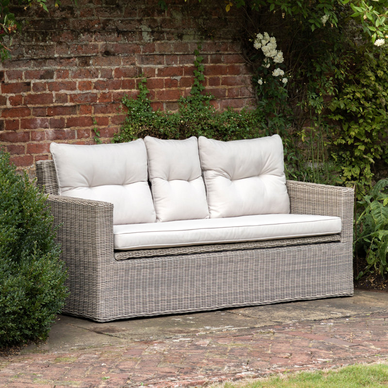 Porta Outdoor Storage Sofa Wide with Cushions