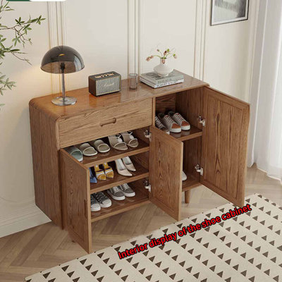 Armoire à chaussures minimaliste moderne de style européen