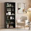 Bibliothèque standard de 27,95 pouces de large, tablette de rangement robuste pour l'espace domestique-1535958557