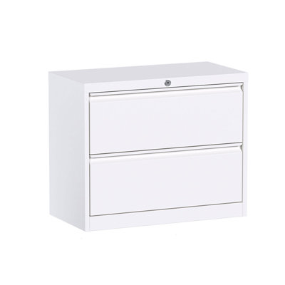 Aobabo Locking Metal Office Storage Organizer Filing Cabinet -  UL-2CKX