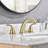 Sumerain 8 inch Widespread Bathroom Faucet,   SUS 304 3 Hole Lavatory Sink Faucet,-105552520