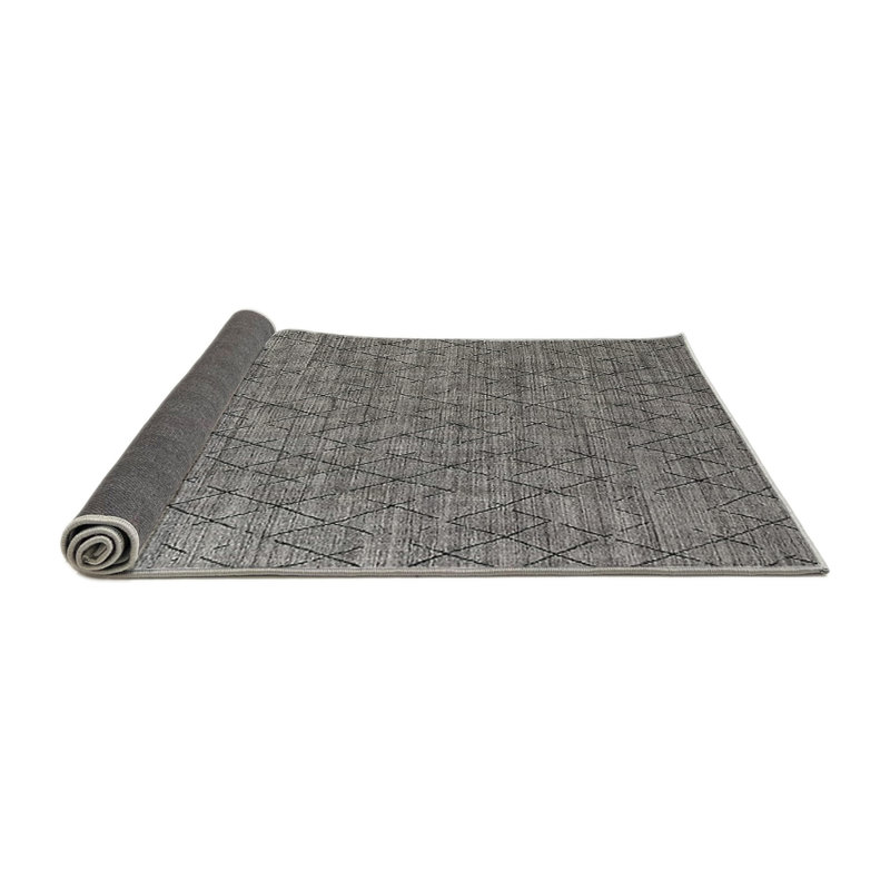 Tapis gris Borwicks, Rond 6 pi