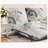 Coastal Blue Microfiber Bedding Sets, Reversible Daybed Cover Set For Home