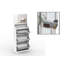 Range-chaussures avec 3 miroirs