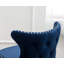 Fauteuil à oreilles en polyester de 24 po de largeur Bilski-76601584