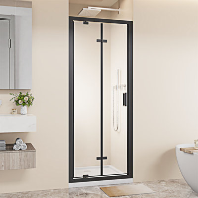 Framed Bi-Fold Pivot Folding Shower Door