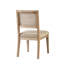 Ensemble de 2 chaises sans accoudoirs
