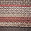 Ensemble de couvre-lit réversible 5 pièces jacquard rouge-122118663-122118662