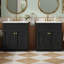 Meuble-lavabo moderne en bois massif