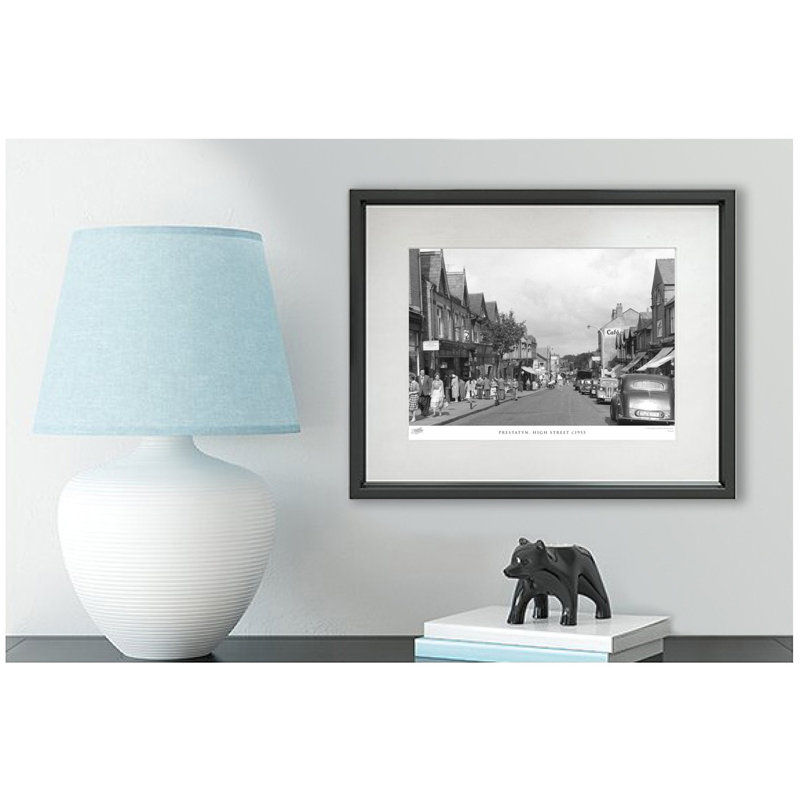 Prestatyn, High Street C1955 by Francis Frith - Single Picture Frame Print, 45cm H x 60cm W x 2.3cm D