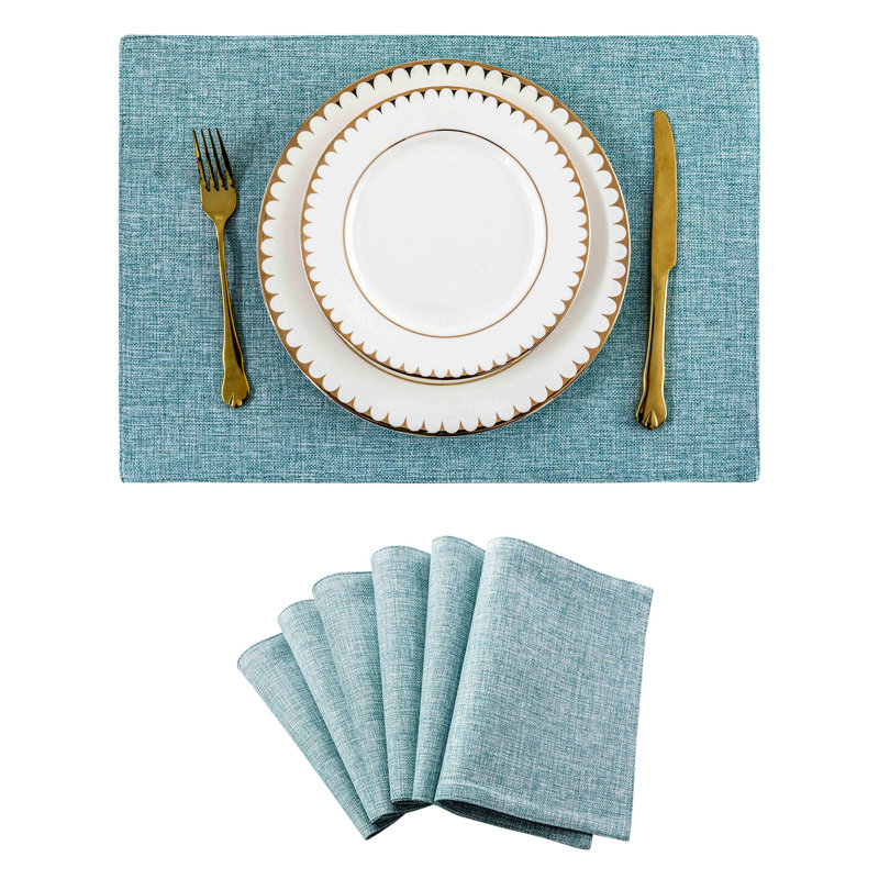 Polyester Placemat, Peacock