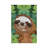 Happy Sloth by Angelika Parker - Wrapped Canvas Print-907141257