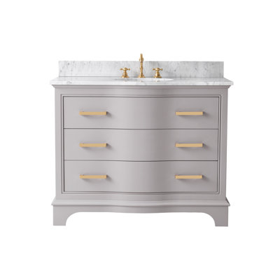 Goleta 42" Single bathroom Vanity with Marble Top