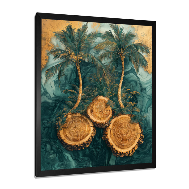Cordilia - impressions florales sur toile, H 20 po x l 12 po, Impression de cadre photo, Noir, noir, noir, noir