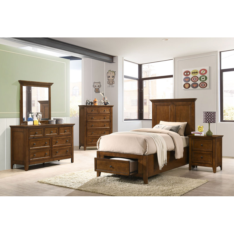 Bletsoe San Mateo Youth Nightstand, 2 Drawer