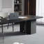 Black Rectangular Solid Wood With 1 Drawers Desks-107896542-107896546