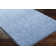 Rectangle Annily Solid Color Machine Woven Polyester Area Rug in Light Blue